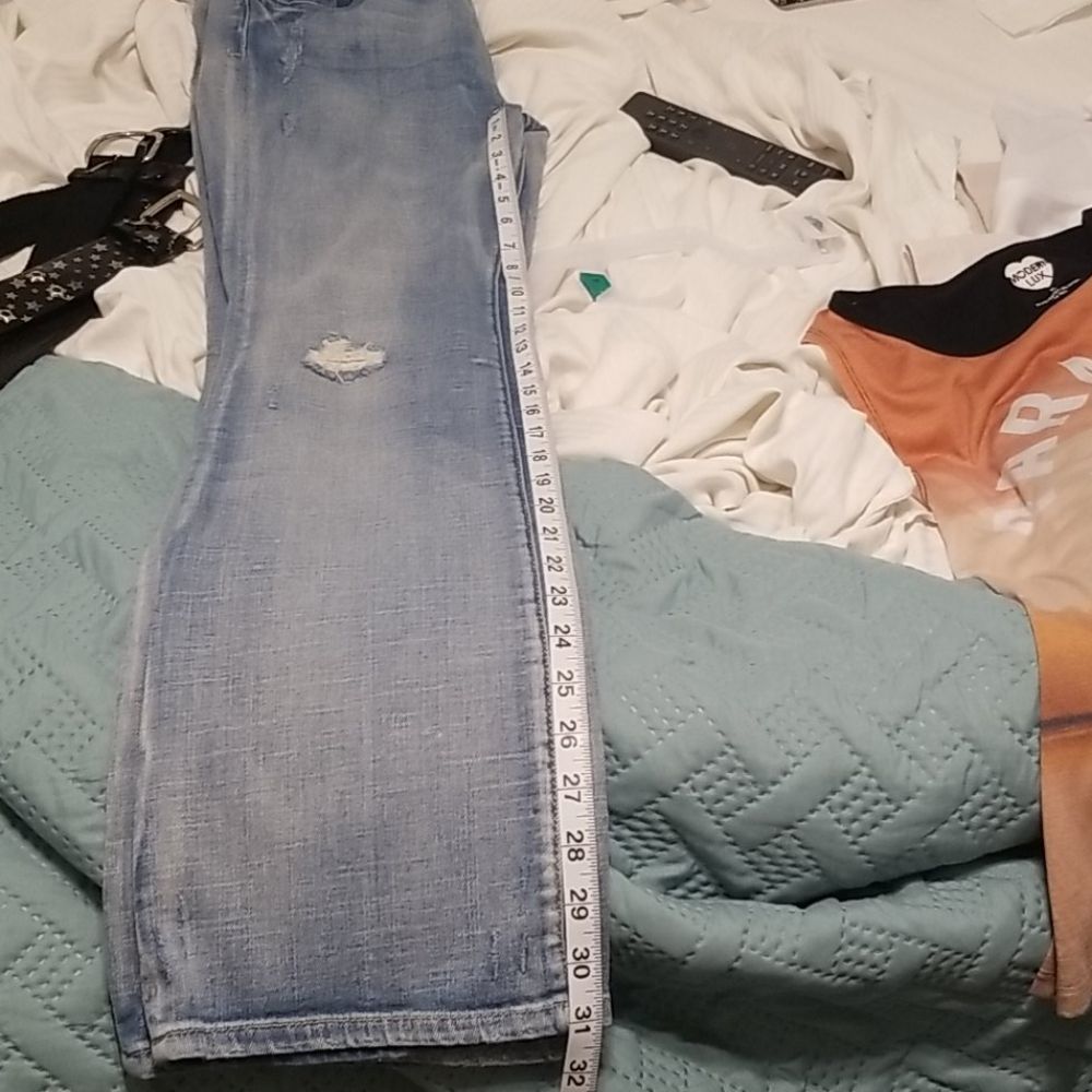 Seven 7 distressed boot cut jeans - Picture 8 of 8